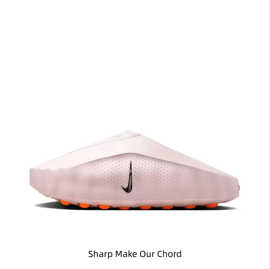 Classic Light Pink Slip On Closed Toe Slippers Shock Absorbing Thick Sole Lightweight Casual Footwear For All Season Daily Wear