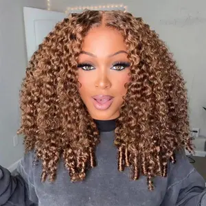 【New In】ISEE HAIR Mcap 9x6 Lace #4 Chocolate Honey Brown Burmese Curly Wear Go Wig Blackcurrant Brunette Pre Cut Lace Pre Plucked Hairline 180% Density Glueless Colored Wig Human Hair Beginner Friendly Quick Install #SummerWins #DealsForYouDays