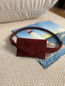 Leather Women's Waist Bag, Mini Belt Bag, Stylish Leather Accessory, Perfect for Daily Use & Travel