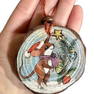 Christmas Mouse Ornament
