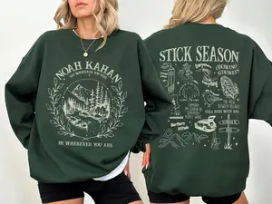 Vintage Stick Season Sweatshirt, Retro Noah Kahan Tour Sweatshirt, Noah Kahan Merch, You're Gonna Go Far Sweatshirt
