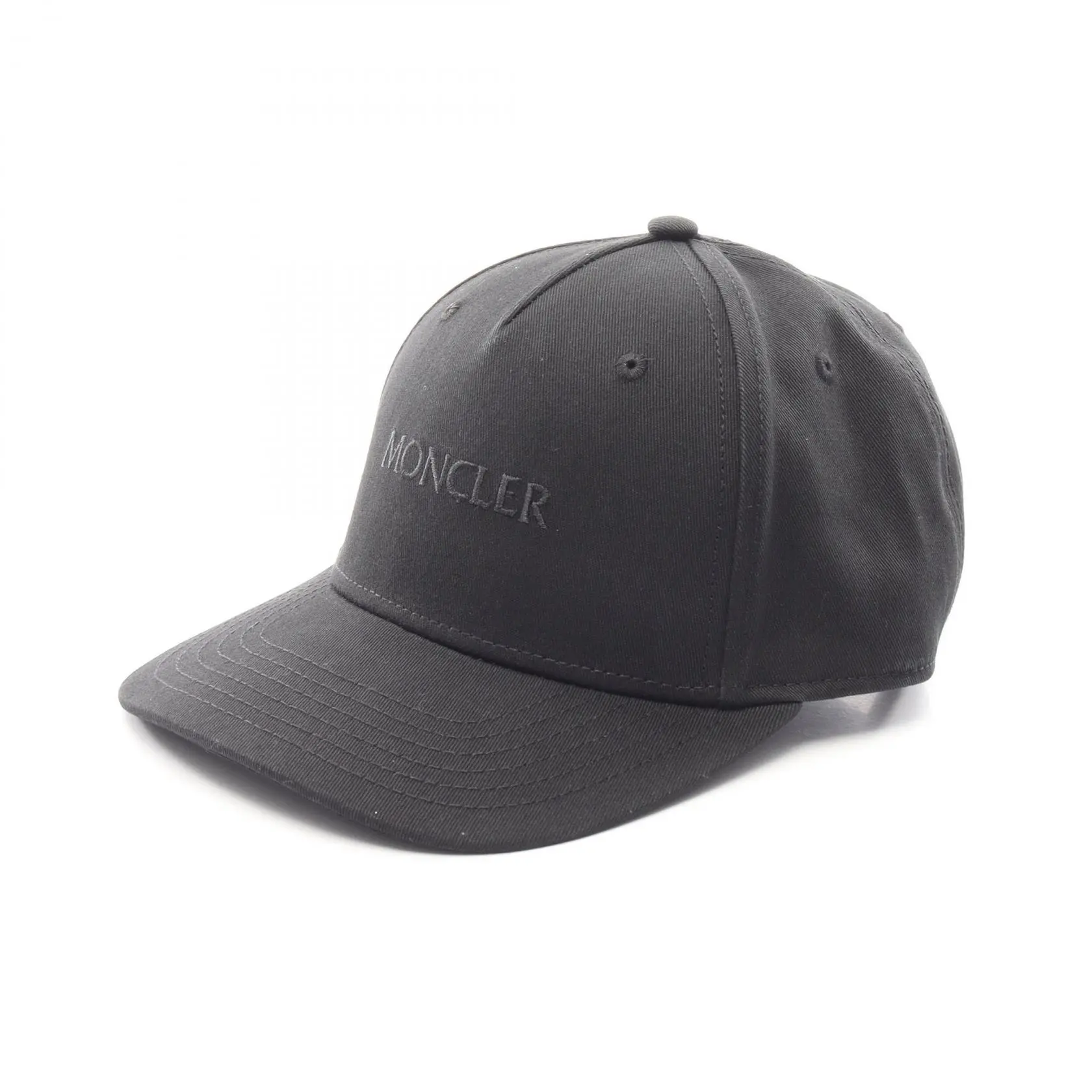 Pre-owned MONCLER Cotton Small Leather Goods Baseball Cap