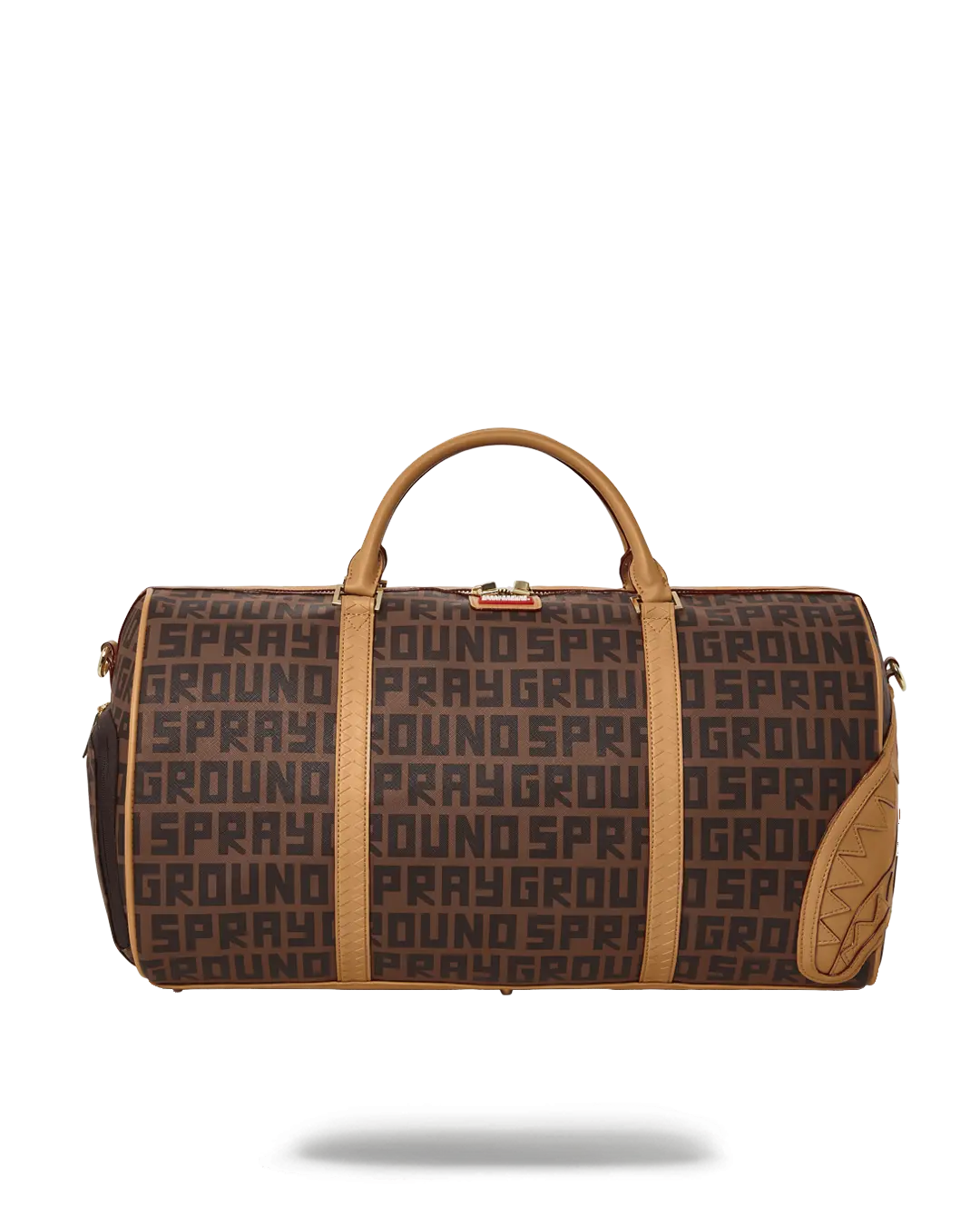 SPRAYGROUND: SPLIT HENNY MONEY CHECK DUFFLE BAG