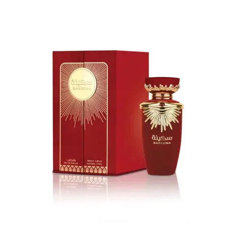 Lattafa | Sakeena | Women's Fragrance | 100 ML 3.4 OZ | Eau De Parfum | Rose - Vanilla & Musk