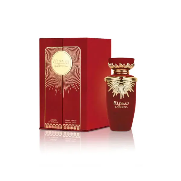 Lattafa | Sakeena | Women's Fragrance | 100 ML 3.4 OZ | Eau De Parfum | Rose - Vanilla & Musk