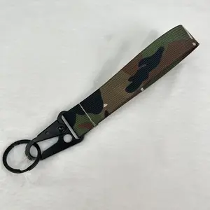 2024 5pcs Camouflage Hardware Eagle Mouth Buckle, Outdoor Leisure Accessories Multi-purpose Keychain2025