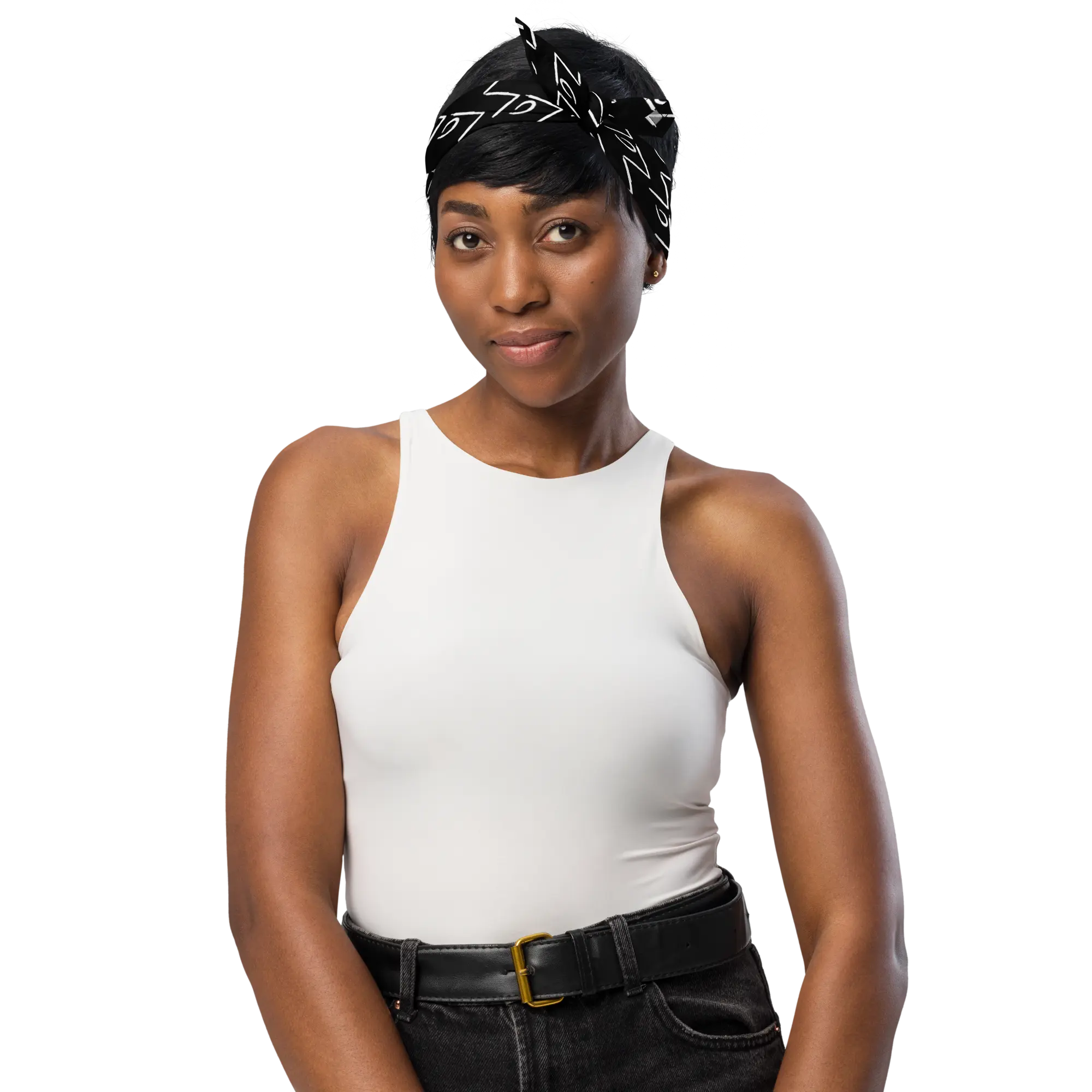 The LoL Bandana Vol. III (Black) – All-Over Print Style with Endless Ways to Wear It