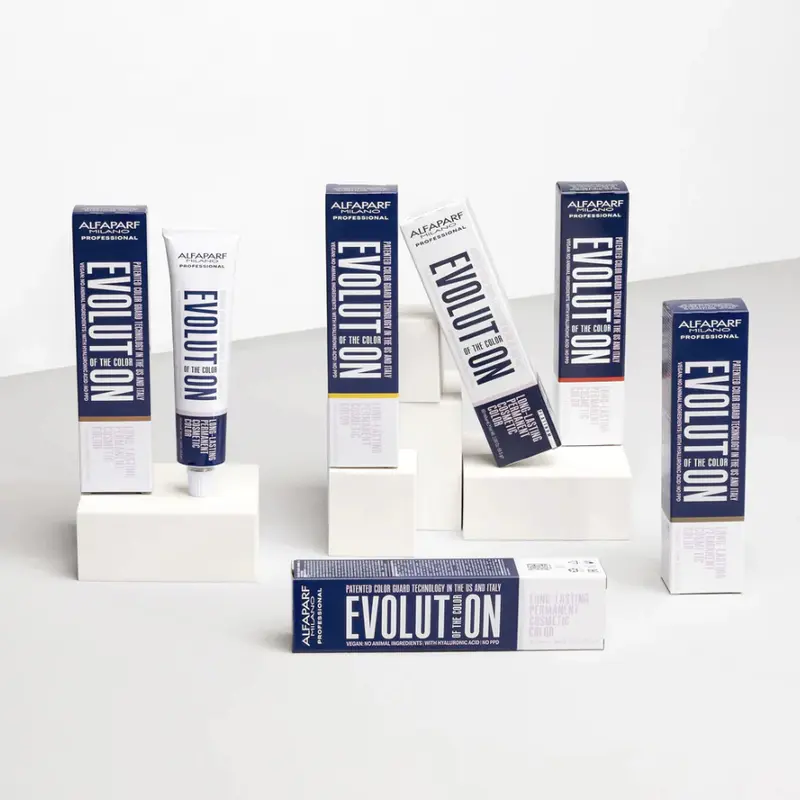 Alfaparf Milano Evolution Permanent Hair Color - PPD-Free Unisex Haircare Formula with Hyaluronic Acid, Crystallized Micro-Pigments, Gentle Scalp Care, Saturated Hue, Youthful Rich Shine, 2oz US At-Home Dye, Moisturizer, Color Protection Alternative