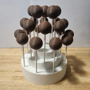 Collapsible Cake Pop Tower that holds 2 or 3 Dozen Cake Pops