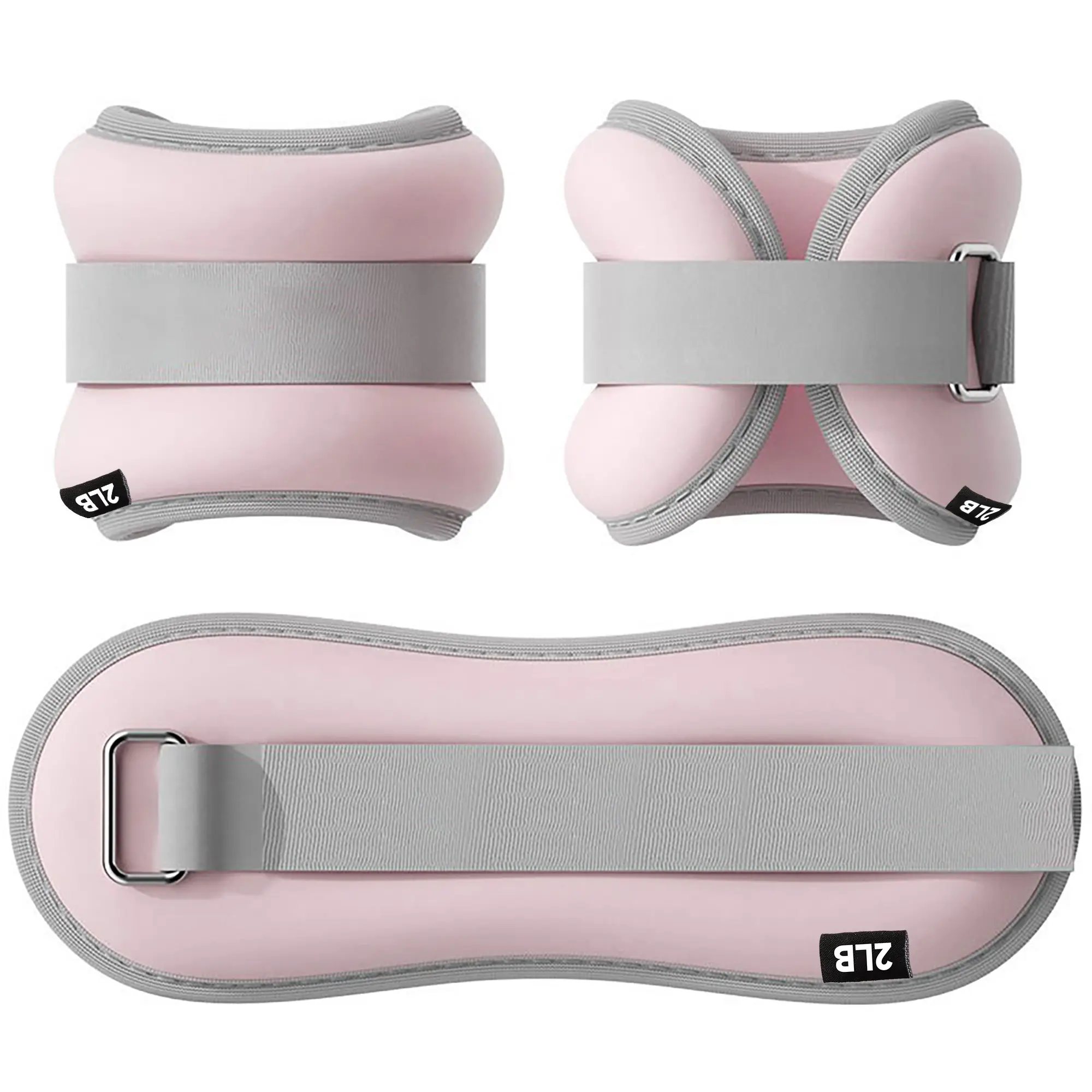 Ankle Weight Wrist weight Loader One pair of adjustable straps for 1/2/3/5 lbs wrist, leg and arm weight for women and men for physical therapy, running, walking, fitness and gym workouts
