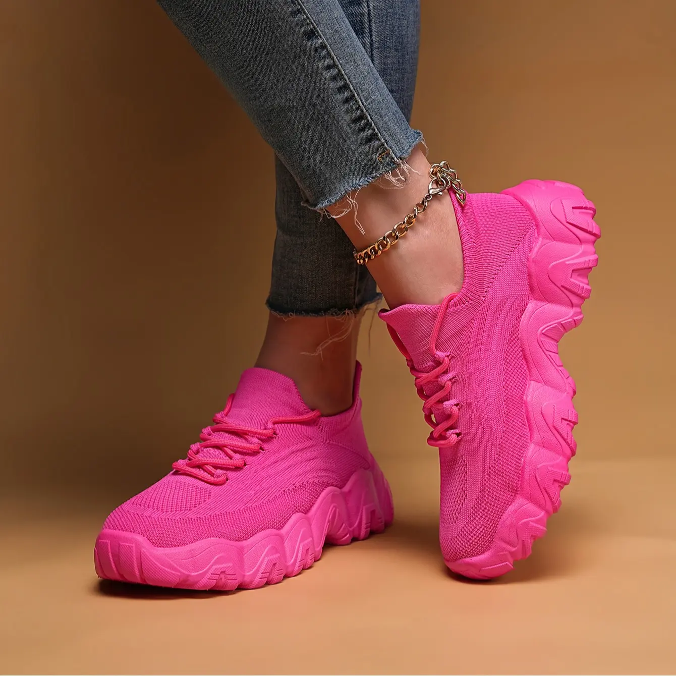 Women's shoes hairstylist shoesTrainer Footwear Sports ShoesWalking Runner TrainingComfort Closed colorful sneakersLace-Up Athletic Boy gym training lifestyle urban outdoor Comfy stable practical Modern Comfort