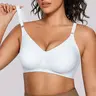 Vertvie Jelly Bra Women Wireless Seamless Bras No Underwire Full Coverage  Bras Comfortable Everyday Bra