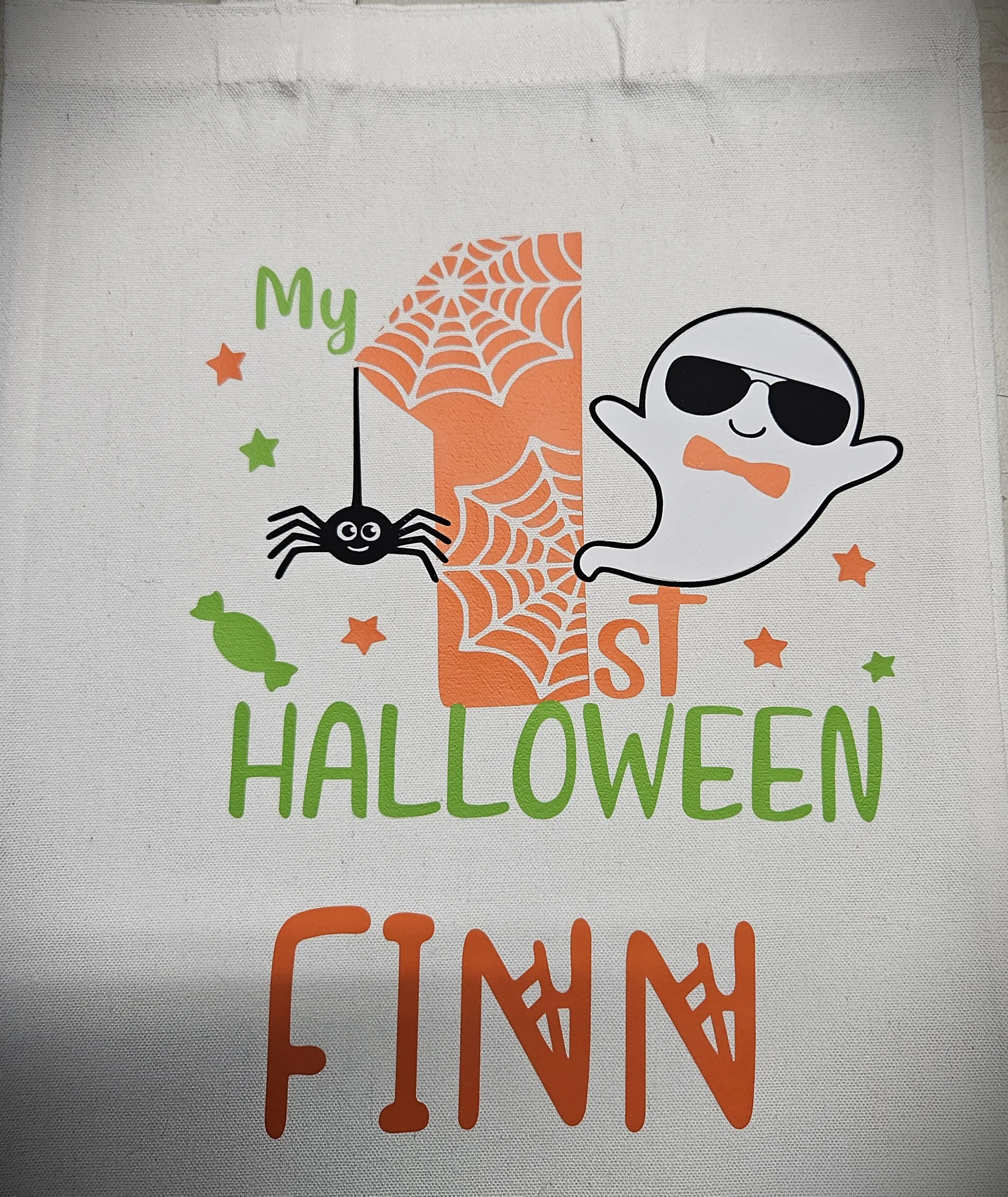 Personalized Halloween bags