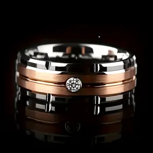 4pcs Titanium Stainless Steel Ring Set, Unisex Ring, Commemorative - Gift For Friends - Wedding - Perfect Promise Ring Set