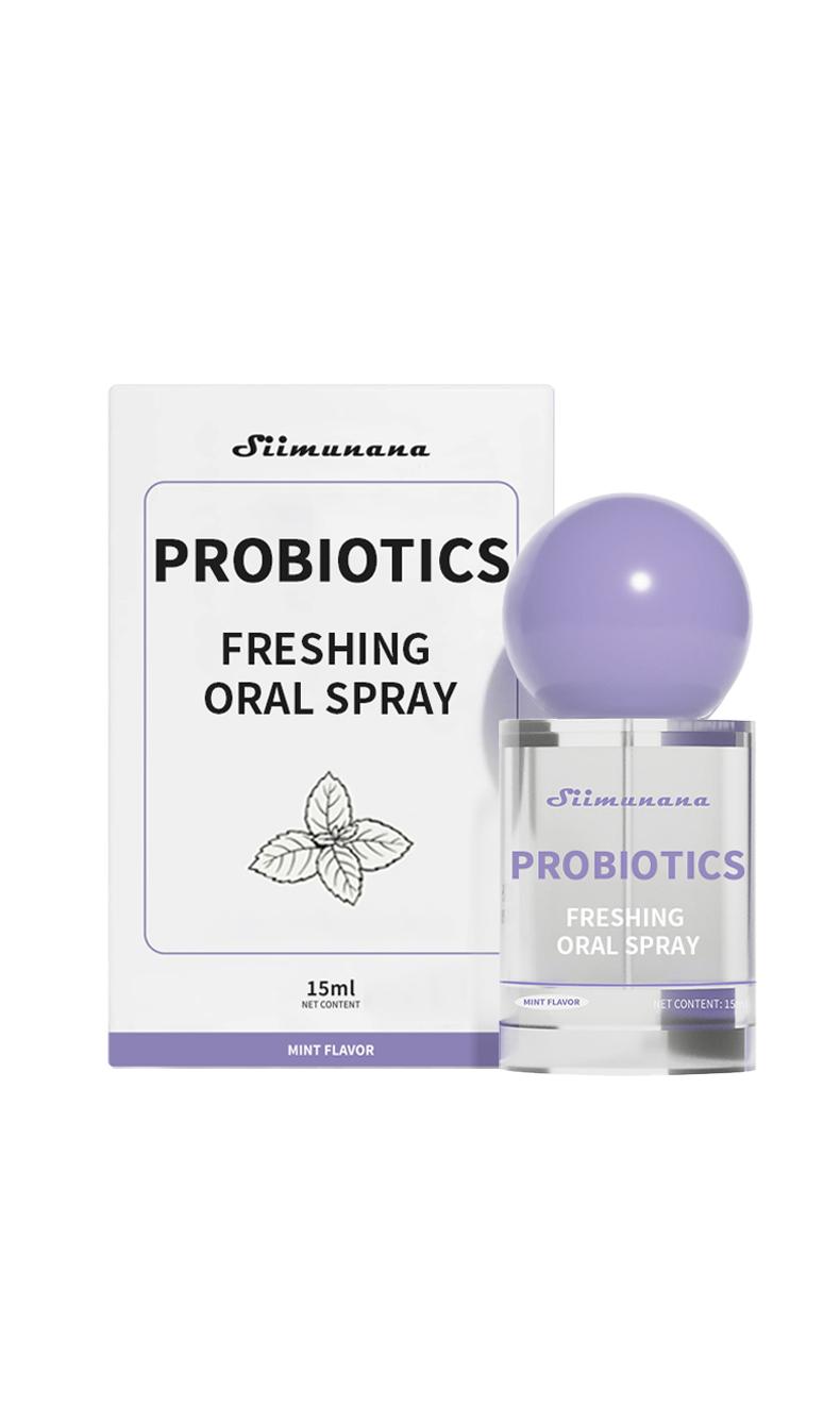 Probiotic Oral Spray 20ml - Fresh Breath & Oral Care, Sugar-Free, Portable,Breath Freshener for Long-Lasting Freshness & Oral Care Gentle
