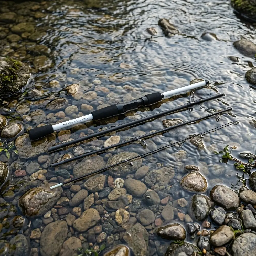 Gun Handle Telescopic Lure Fishing Rod, Stream Fishing Rod, Telescoping Rod, High-Value Single Rod Design, Lightweight and Versatile, Outdoor Leisure Fishing Gear, Outdoor Fishing Equipment, Fishing Stuff