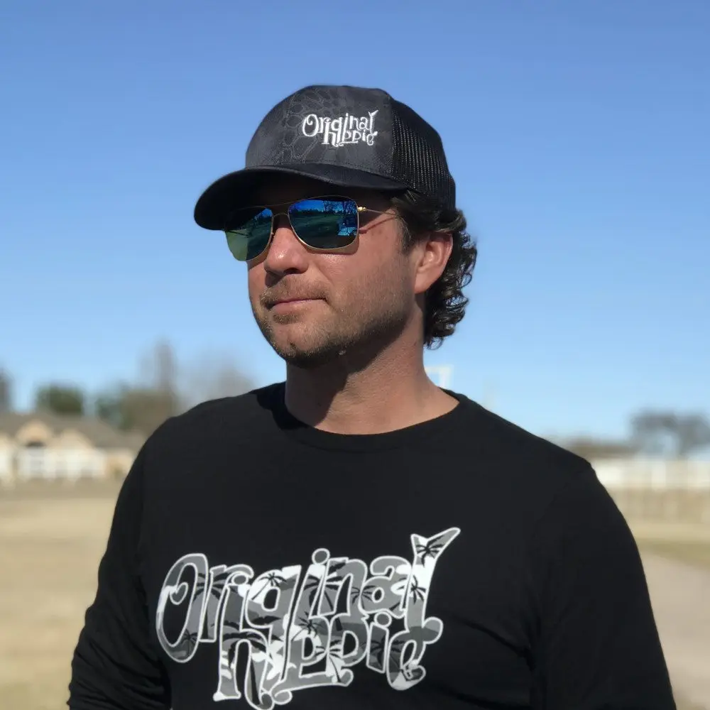 Kryptek Typhon Black Camo Trucker Cap