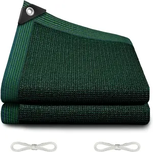 90% Blackish Green Shade Cloth for Garden, 3.3x6.5FT Resistant Garden Sun Shade Net, Durable Mesh Shade Tarp with Reinforced Grommets for Greenhouse, , Chicken Coop, Pergola, Canopy