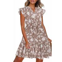 Champagne Flower Print