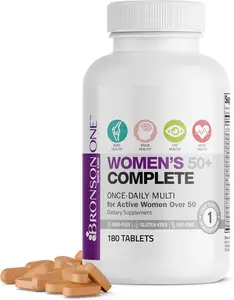 Bronson Women’s Complete Multivitamin 180 Ct Tablets Wellness