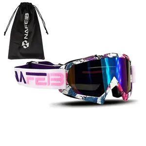 Latest Motorcycle Goggles for Men, Off-Road Sunglasses, Outdoor Sports Glasses, Safety Protection, Mx Night Vision Helmet Visor, Retro Driving Glasses, UV Protection