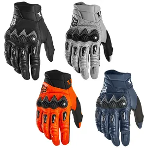 New Mottled Carbon Fiber Outdoor Sports Bike Motorcycle Racing Comfortable Breathable Riding Gloves