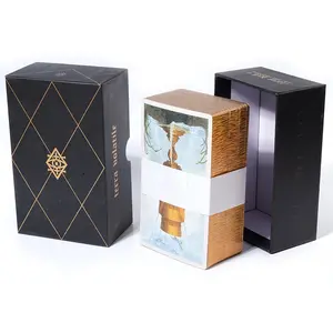 Terra Volatile Full-English High-Quality Elegance Silver Color Gift Box Included Tarot Cards, Premium Laser Foil Tarot Deck, Luxury Edition