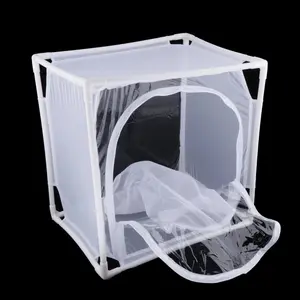 1 Butterfly Insects Habitat Cage Terrarium -up Mesh White