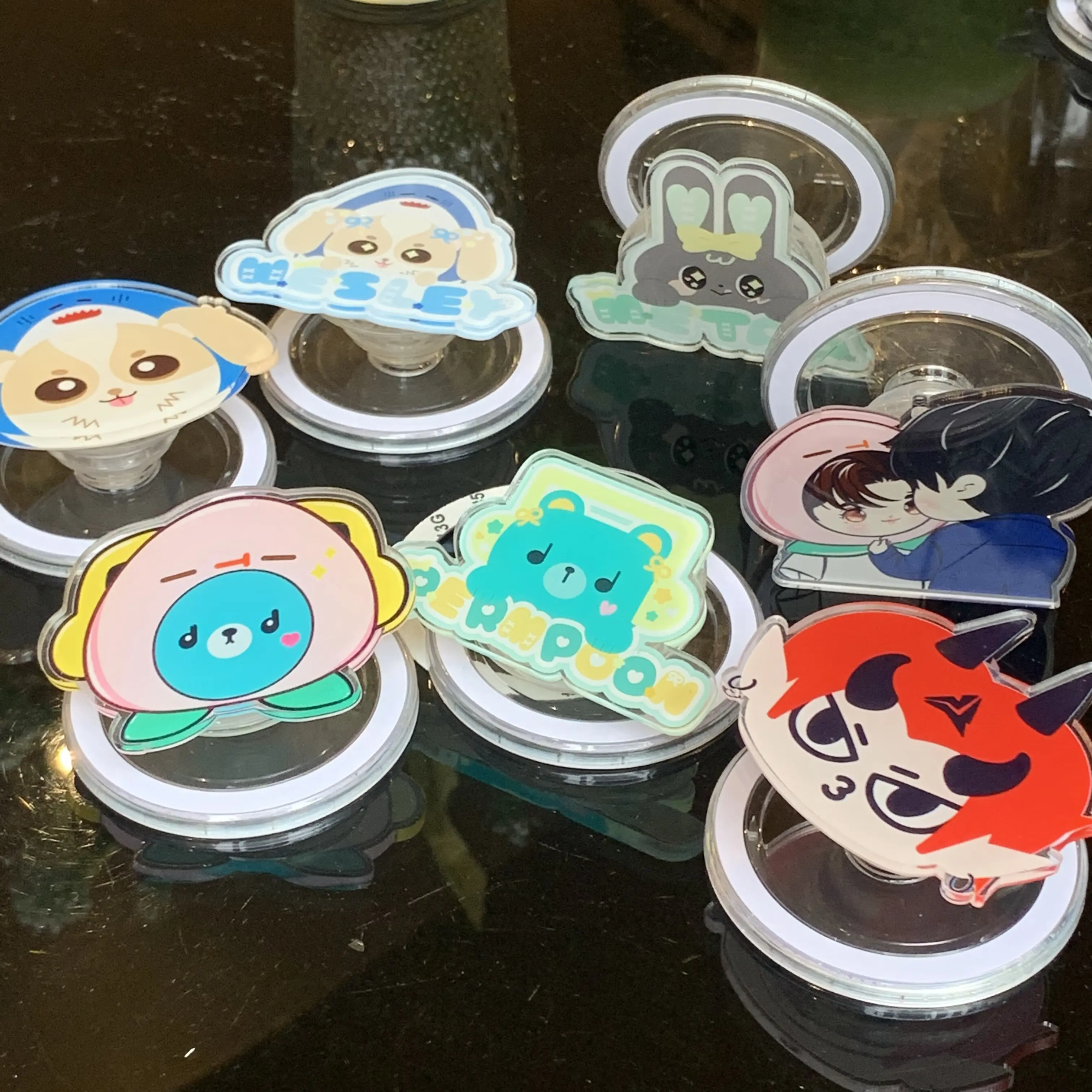 Cute Boylove Girlove Thailand gmm/dmd Magsafe Phone Grip - Kawaii Animal Pondphuwinn, Williamest, Teeteepor Magnetic Phone Holder