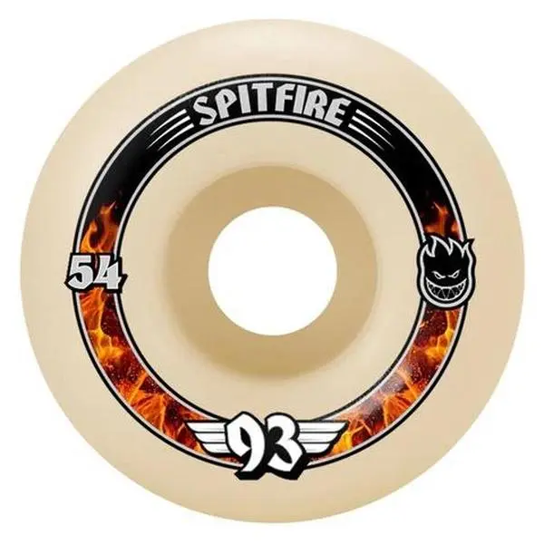 Spitfire F4-93 Radials Natural Skate Wheels (Set of 4)
