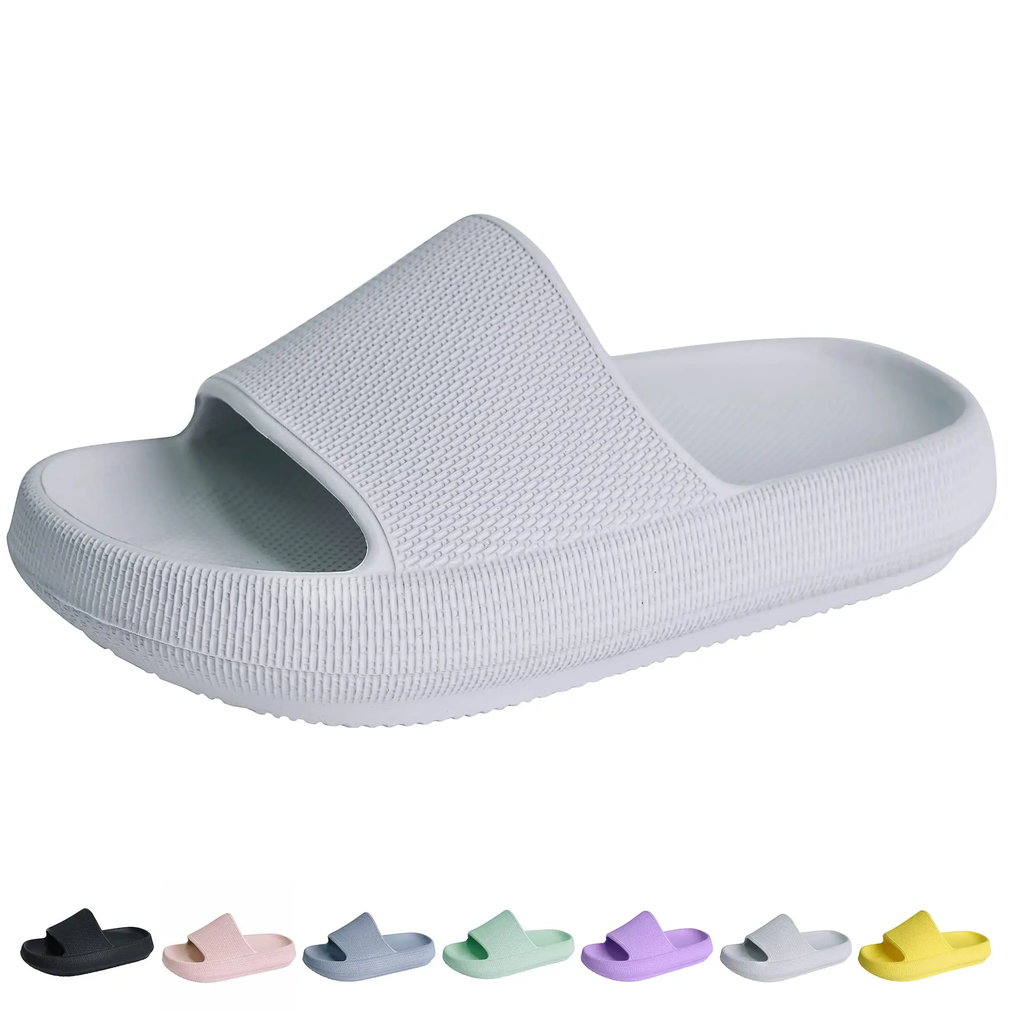 Summer Thick Sole Slippers Soft Home Indoor Bathroom Slippers Male Home Female EVA Cool Slippers Couple Children