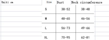 Vest Style Large Dog Chest Strap Reflective