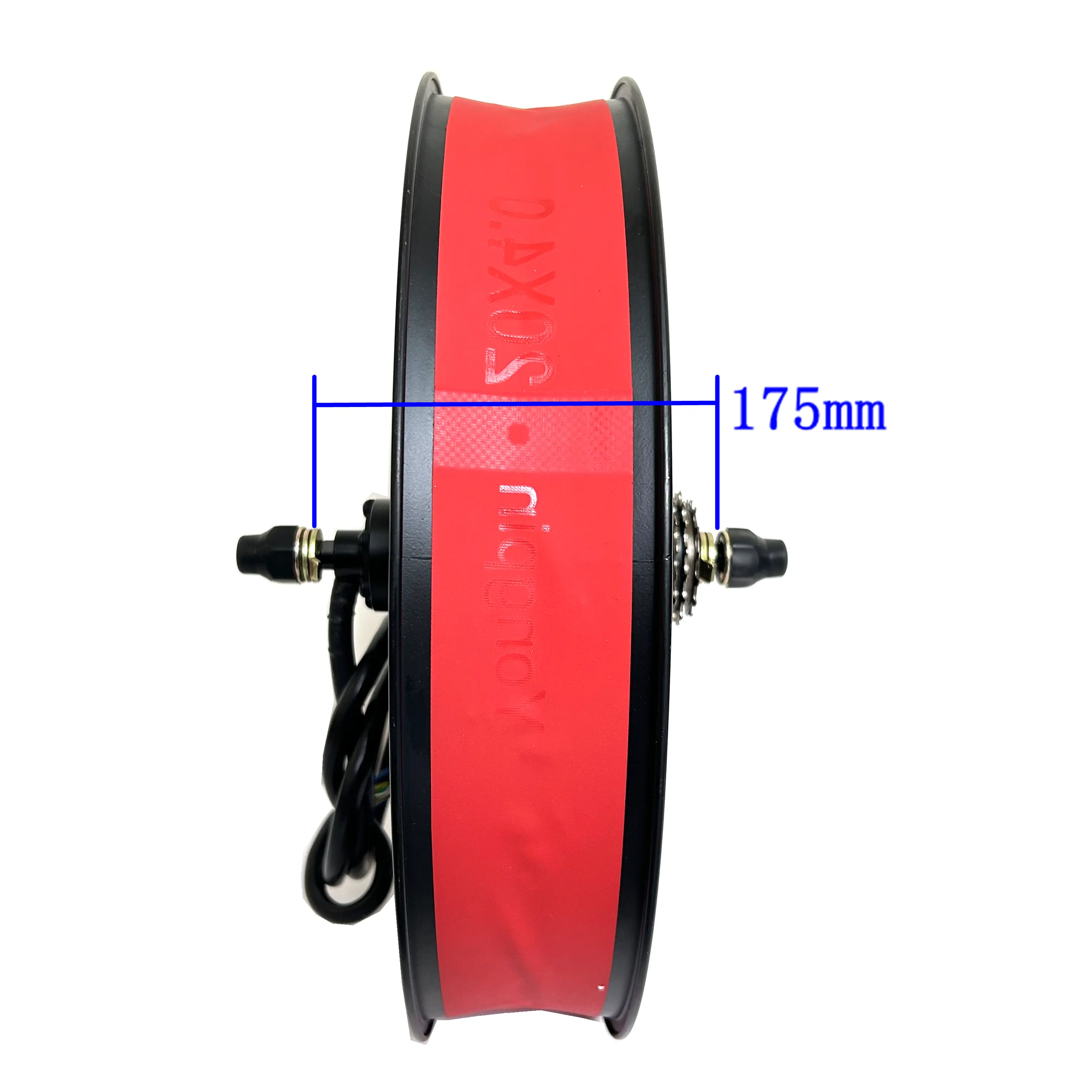 72V3000W Hub Motor Kit for Electric Bicycle 20x4.0 inch Rear Drive