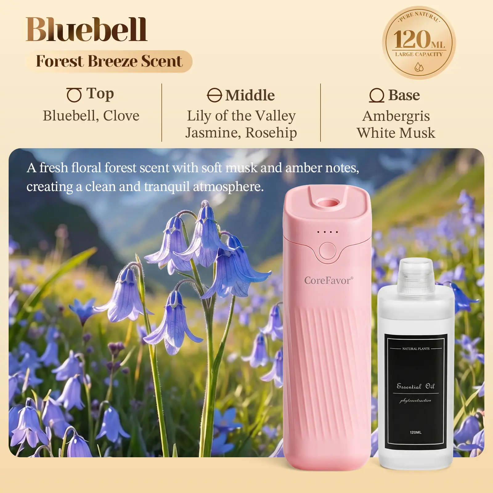 Pink Diffuser（Bluebell）