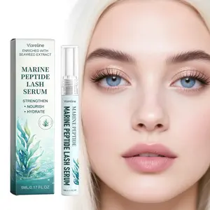 Marine Peptide Lash Serum， Lightweight texture, non-sticky，Suitable for both morning and evening skincare，Nourishes lash roots, maintaining their condition.Stable formula, reliable for daily use.Multi-effect nourishment, one-stop lash care.