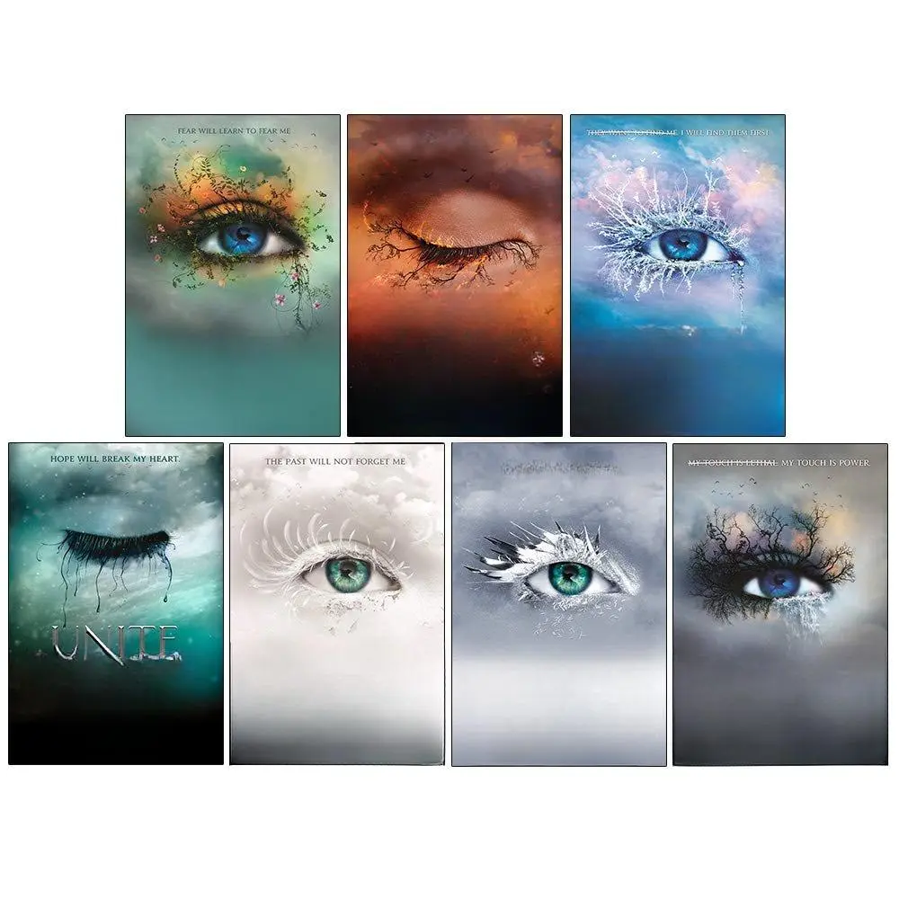 Shatter Me Series 7 Books Collection Set By Tahereh Mafi (Ignite Me, Find Me, Unravel Me, Unite Me, Restore Me, Defy Me, Shatter Me)