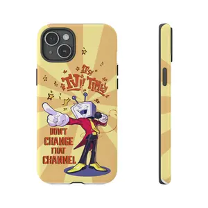 Tenna Deltarune Game Tough Phone Case | TV Time, Deltarune Meme, Delta Rune Suitable for iPhone 17-11 Pro Max/Plus and  Samsung Galaxy S23-25