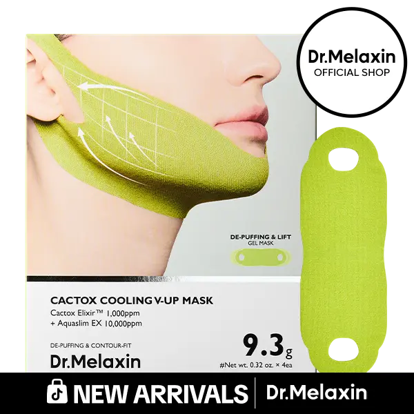[Dr.Melaxin Official] CACTOX V-LIFTING MEWING BAND with Cactus Cooling Reduce Puffiness & Pore Tightening for Visible Pore Care Skin Repair 0