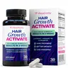 Vitauthority Hair Growth Activate Capsules - 30 Count, Clinically Studied Ingredients for Thicker Fuller Hair in 3 Weeks, Once Daily Formula