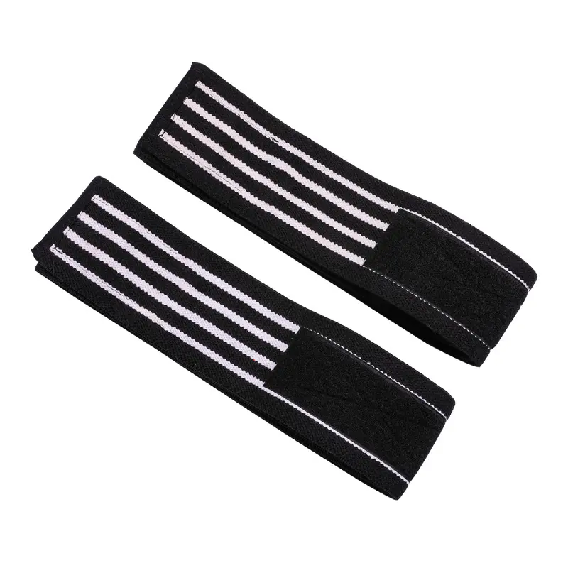 White four stripes [Polyester Cotton] [P