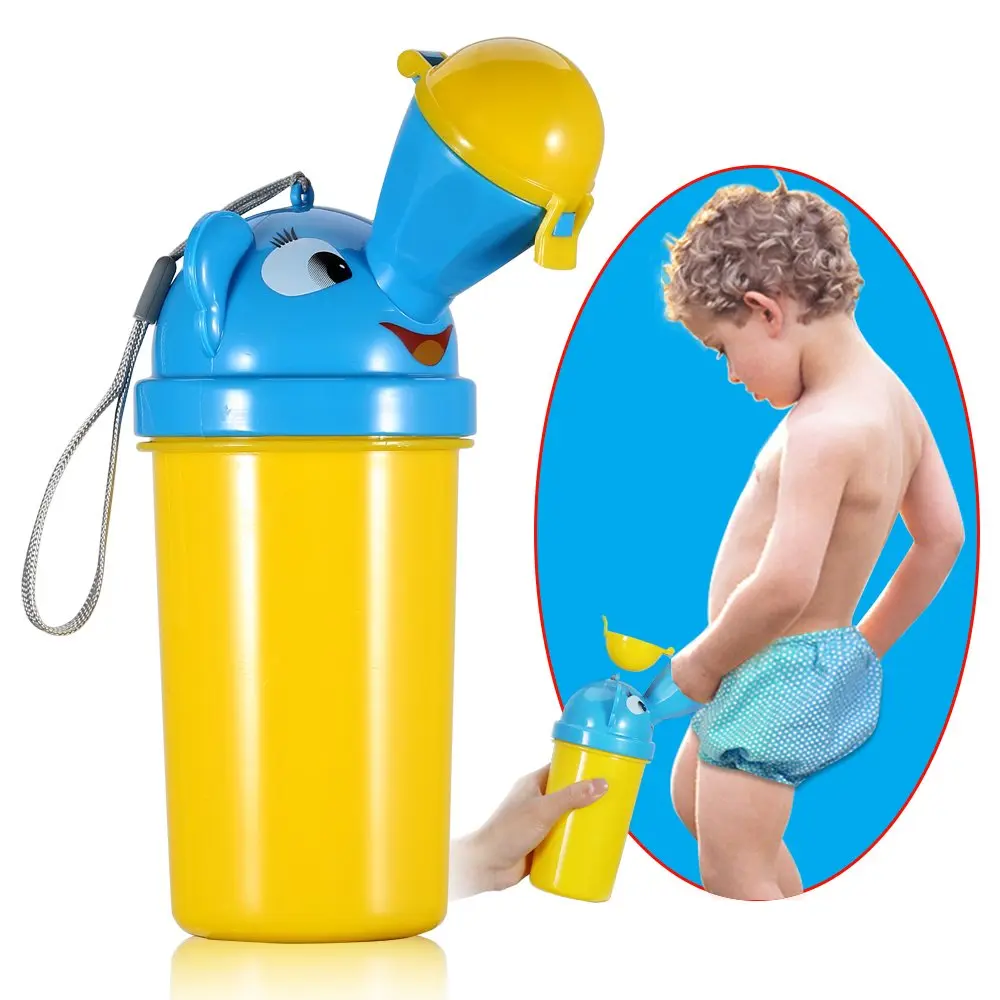 Portable Baby Boy Potty Urinal Emergency Toilet for Camping Car Travel and Kid Pee Training