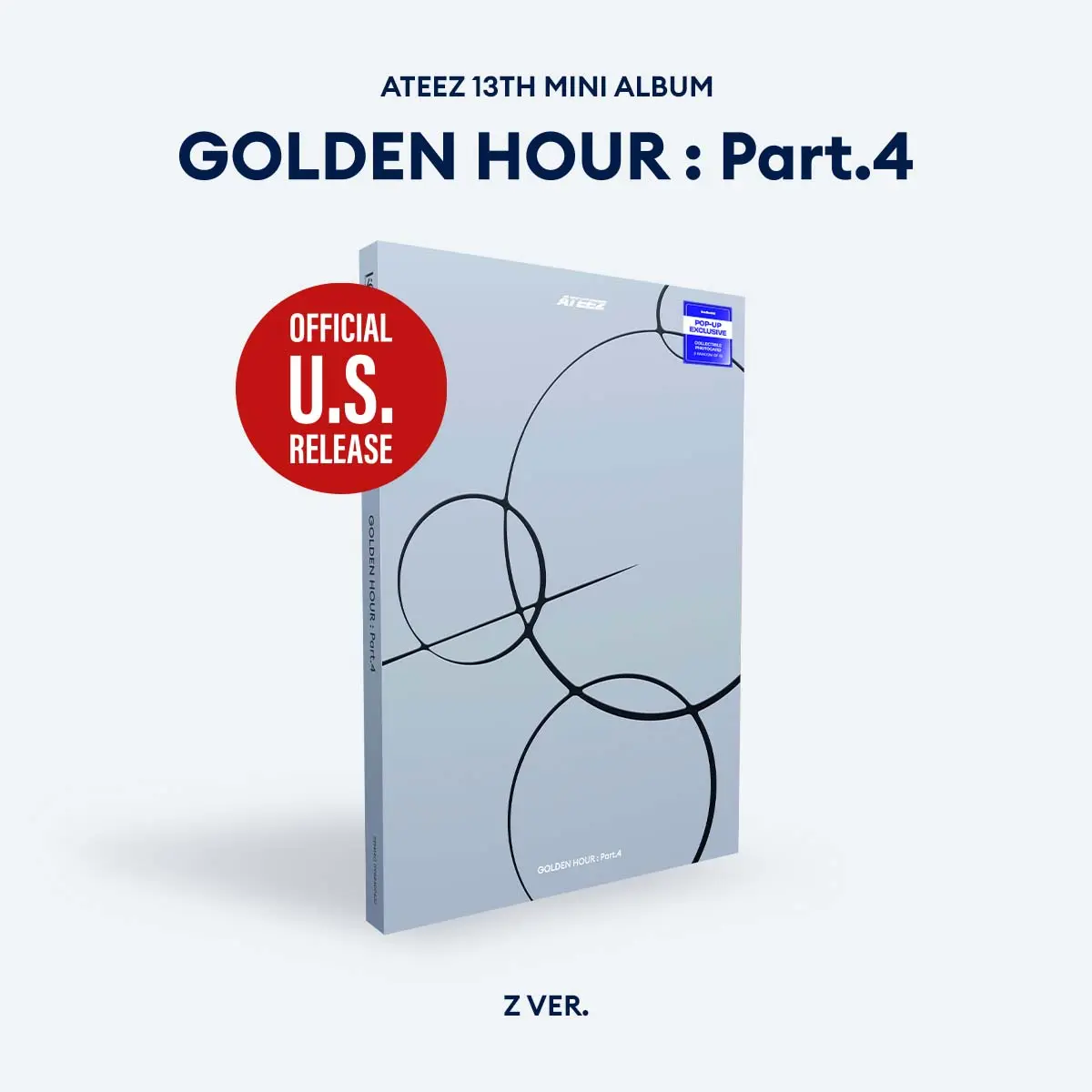 ATEEZ – GOLDEN HOUR : Part.4 [POP-UP Exclusive Photobook Ver