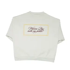 ARTI “Wanna Play With My Pickle?” Crewneck – Ivory