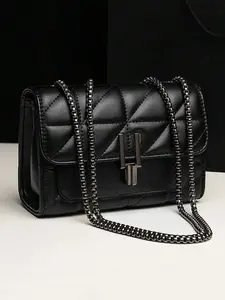 Women's Fashion Chain Strap Quilted Crossbody Bag, 2024 New Style Casual Versatile Classic Shoulder Bag for Daily Used, Trendy All-match Commuter Bag, The Perfect Choice for Dates, Dinners, Shopping, and Travel