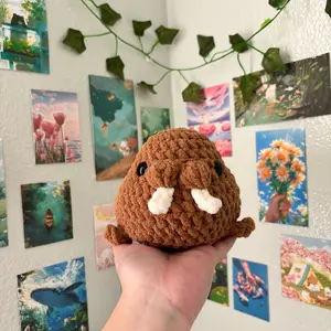 Mini Crochet Walrus