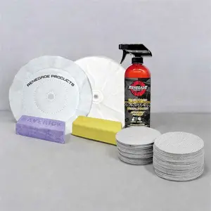 Renegade Products | The Mo' Money Gold Standard Bundle – Full Metal Polishing Kit for Aluminum & Stainless Steel | Mirror Shine Buffing Wheels, Compounds & Spray Polish