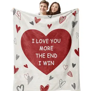Gifts for Her/Him, Couple Gifts Blanket, Romantic Gifts, I Love You Gifts, Valentines Day/Anniversary/Birthday Gifts for Girlfriend Boyfriend, Wedding Gifts for Wife Husband