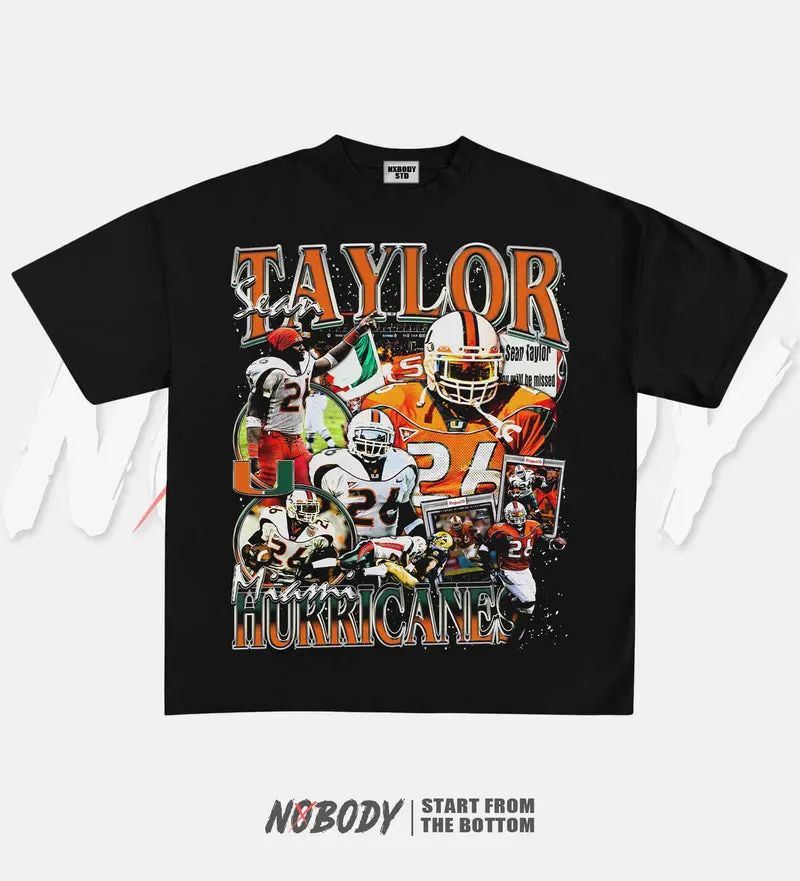 [Sale Up To 40%] SEAN TAYLOR MIAMI GRAPHIC T-SHIRT 1.0
