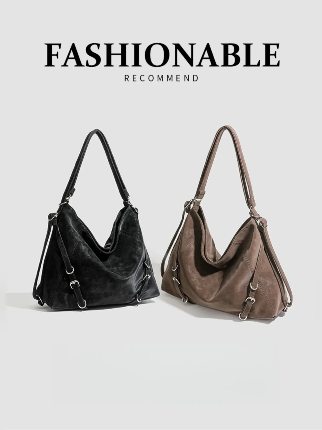 Women's Korean Handbag New Large Capacity Everyday Shoulder Bag, Crossbody Bags, Casual Fashion Bag, Casual Daily Use & Business Travel, Versatile Plain Design