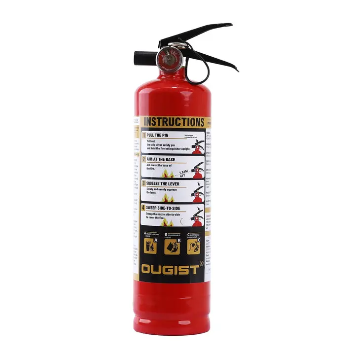 OUGIST 2.5 lb Essential  ABC Fire Extinguisher – Dry Powder Extinguisher for Home, Kitchen, Car and Garage Fire Safety